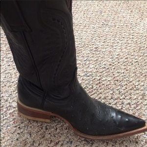Ostrich Boots